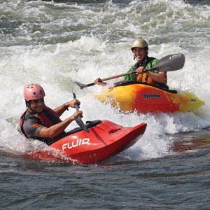 White-water-kayaking